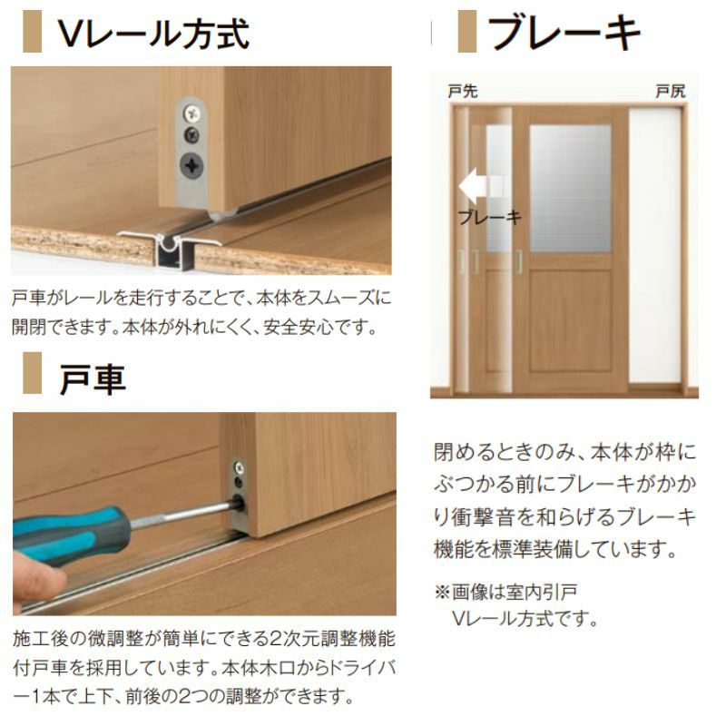 LIXIL クローゼット扉 ドア ラシッサS 引き戸 引違いタイプ LAA ノン