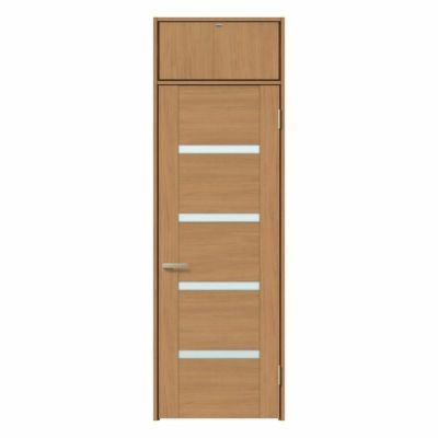 ランマ付 室内ドア ラシッサS LGR ケーシング付枠 0724 W780×H2400mm ガラス入りドア 錠付き/錠なし リクシル LIXIL ランマ ドア 屋内 セミオーダー 建具 ドア 木製 おしゃれ 室内ドア 交換 リフォーム DIY 【リフォームおたすけDIY】