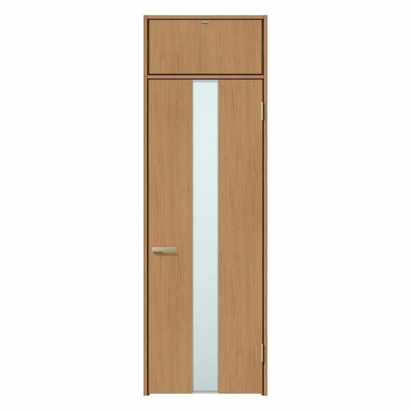 ランマ付 室内ドア ラシッサS LGM ケーシング付枠 0724 W780×H2400mm ガラス入りドア 錠付き/錠なし リクシル LIXIL ランマ ドア 屋内 セミオーダー 建具 ドア 木製 おしゃれ 室内ドア 交換 リフォーム DIY 【リフォームおたすけDIY】