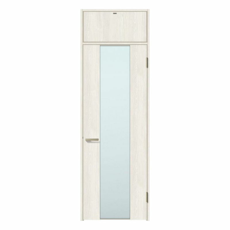 ランマ付 室内ドア ラシッサS LGN ノンケーシング枠 0724 W780×H2400mm ガラス入りドア 錠付き/錠なし リクシル LIXIL ランマ ドア 屋内 セミオーダー 建具 ドア 木製 おしゃれ 室内ドア 交換 リフォーム DIY 【リフォームおたすけDIY】