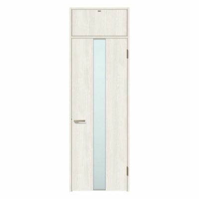 ランマ付 室内ドア ラシッサS LGM ノンケーシング枠 0724 W780×H2400mm ガラス入りドア 錠付き/錠なし リクシル LIXIL ランマ ドア 屋内 セミオーダー 建具 ドア 木製 おしゃれ 室内ドア 交換 リフォーム DIY 【リフォームおたすけDIY】