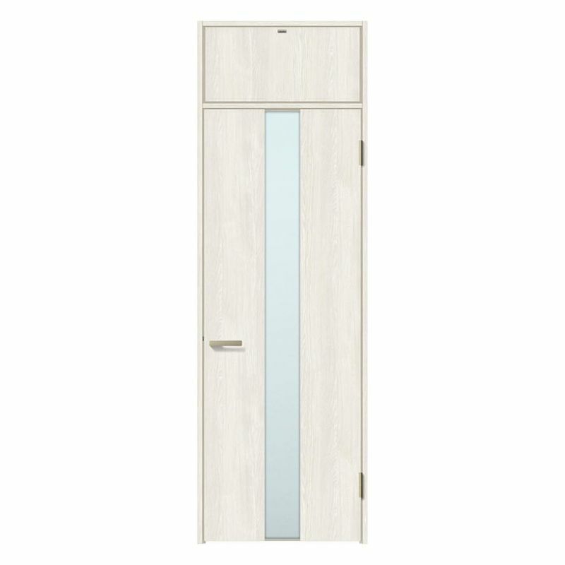 ランマ付 室内ドア ラシッサS LGM ノンケーシング枠 0724 W780×H2400mm ガラス入りドア 錠付き/錠なし リクシル LIXIL ランマ ドア 屋内 セミオーダー 建具 ドア 木製 おしゃれ 室内ドア 交換 リフォーム DIY 【リフォームおたすけDIY】