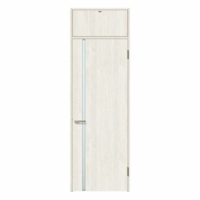 ランマ付 室内ドア ラシッサS LGL ノンケーシング枠 0724 W780×H2400mm ガラス入りドア 錠付き/錠なし リクシル LIXIL ランマ ドア 屋内 セミオーダー 建具 ドア 木製 おしゃれ 室内ドア 交換 リフォーム DIY 【リフォームおたすけDIY】