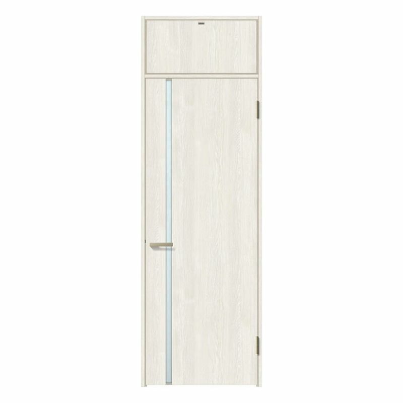 ランマ付 室内ドア ラシッサS LGL ノンケーシング枠 0724 W780×H2400mm ガラス入りドア 錠付き/錠なし リクシル LIXIL ランマ ドア 屋内 セミオーダー 建具 ドア 木製 おしゃれ 室内ドア 交換 リフォーム DIY 【リフォームおたすけDIY】