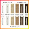 ランマ付 室内ドア ラシッサS LGD ノンケーシング枠 0724 W780×H2400mm ガラス入りドア 錠付き/錠なし リクシル LIXIL ランマ ドア 屋内 セミオーダー 建具 ドア 木製 おしゃれ 室内ドア 交換 リフォーム DIY 【リフォームおたすけDIY】 2枚目