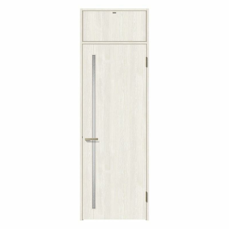 ランマ付 室内ドア ラシッサS LGC ノンケーシング枠 0724 W780×H2400mm ガラス入りドア 錠付き/錠なし リクシル LIXIL ランマ ドア 屋内 セミオーダー 建具 ドア 木製 おしゃれ 室内ドア 交換 リフォーム DIY 【リフォームおたすけDIY】