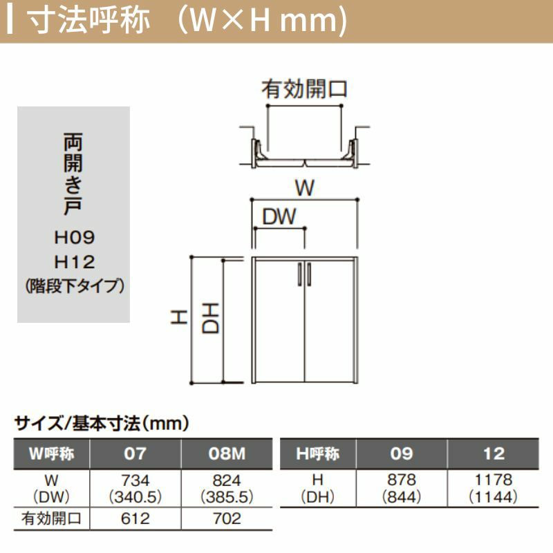 クローゼットドア ラシッサS 両開き戸 LAB ノンケーシング枠 0709/08M09 リクシル トステム 開き戸 階段下 収納 押し入れ 棚 扉 LIXIL/TOSTEM リビング建材 室内建具 扉 戸 DIY 5枚目