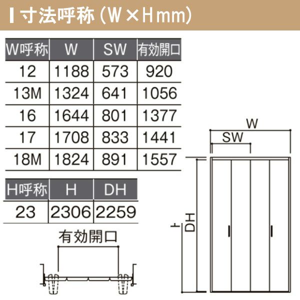 クローゼットドア 4枚 折れ戸 ラシッサ S ノンレールタイプ LAA 把手付 ノンケーシング枠 1223/13M23/1623/1723/18M23  ミラー付/なし 収納 押し入れ 折戸 LIXIL/TOSTEM リビング建材 室内建具 扉 戸 DIY | リフォームおたすけDIY