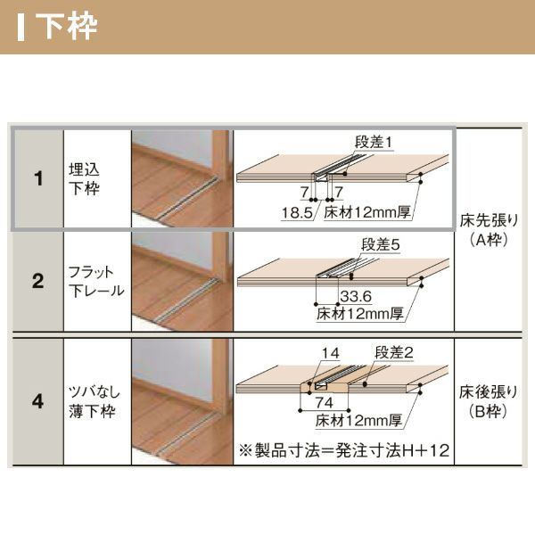 クローゼットドア 8枚 折れ戸 ラシッサS レールタイプ LAE 把手