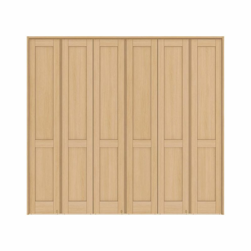 可動間仕切り 6枚建 折れ戸 ラシッサ S パネルタイプ Laa ノンケーシング枠 2523 W2550 H2306mm リクシル トステム 室内引き戸 折戸 ドア Lixil Tostem リビング建材 室内建具 居室ドア 戸 扉 リフォーム Diy リフォームおたすけdiy