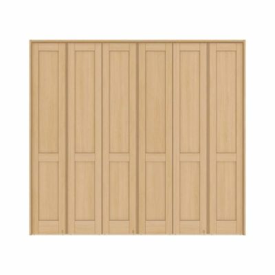 可動間仕切り 6枚建 折れ戸 ラシッサS パネルタイプ LAA ケーシング枠 2423 W2445×H2306mm リクシル トステム 室内引き戸 折戸 ドア LIXIL/TOSTEM リビング建材 室内建具 居室ドア 戸 扉 リフォーム DIY