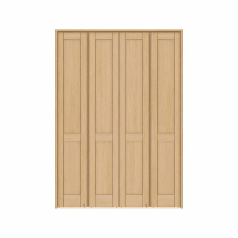 可動間仕切り 4枚建 折れ戸 ラシッサS パネルタイプ LAA ケーシング枠 1623 W1644×H2306mm リクシル トステム 室内引き戸 折戸 ドア LIXIL/TOSTEM リビング建材 室内建具 居室ドア 戸 扉 リフォーム DIY