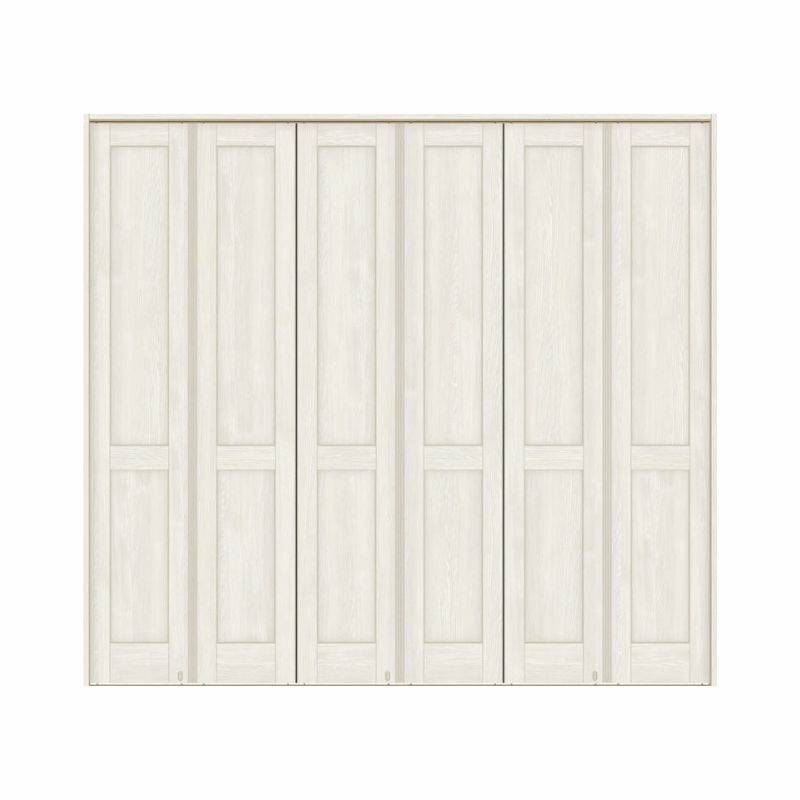 可動間仕切り 6枚建 折れ戸 ラシッサS ガラスタイプ LGA ノンケーシング枠 2523 W2550×H2306mm リクシル トステム 室内引き戸 折戸 ドア LIXIL/TOSTEM リビング建材 室内建具 居室ドア 戸 扉 リフォーム DIY