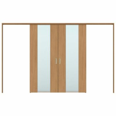 可動間仕切り 引き分け戸 引戸上吊方式 ラシッサS ガラスタイプ LGN ケーシング付枠 3220/3223 リクシル トステム 室内引き戸 上吊り引分け戸 ドア LIXIL/TOSTEM リビング建材 室内建具 居室ドア 戸 扉 リフォーム DIY