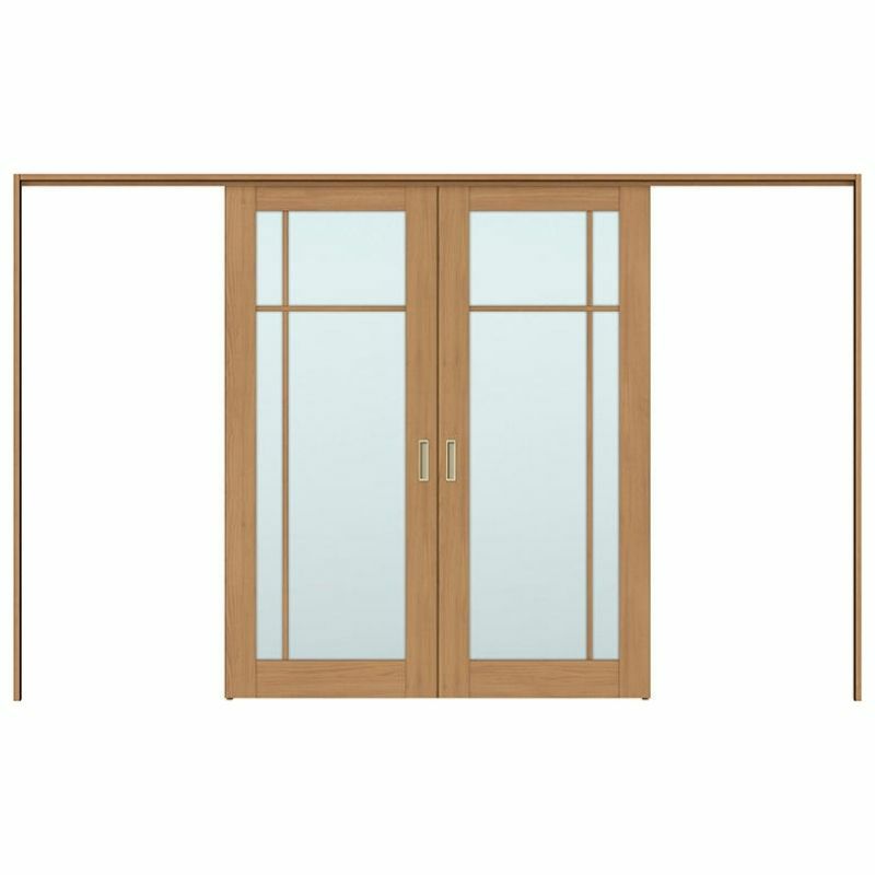 可動間仕切り 引き分け戸 引戸上吊方式 ラシッサS ガラスタイプ LGK ケーシング付枠 3220/3223 リクシル トステム 室内引き戸 上吊り引分け戸 ドア LIXIL/TOSTEM リビング建材 室内建具 居室ドア 戸 扉 リフォーム DIY