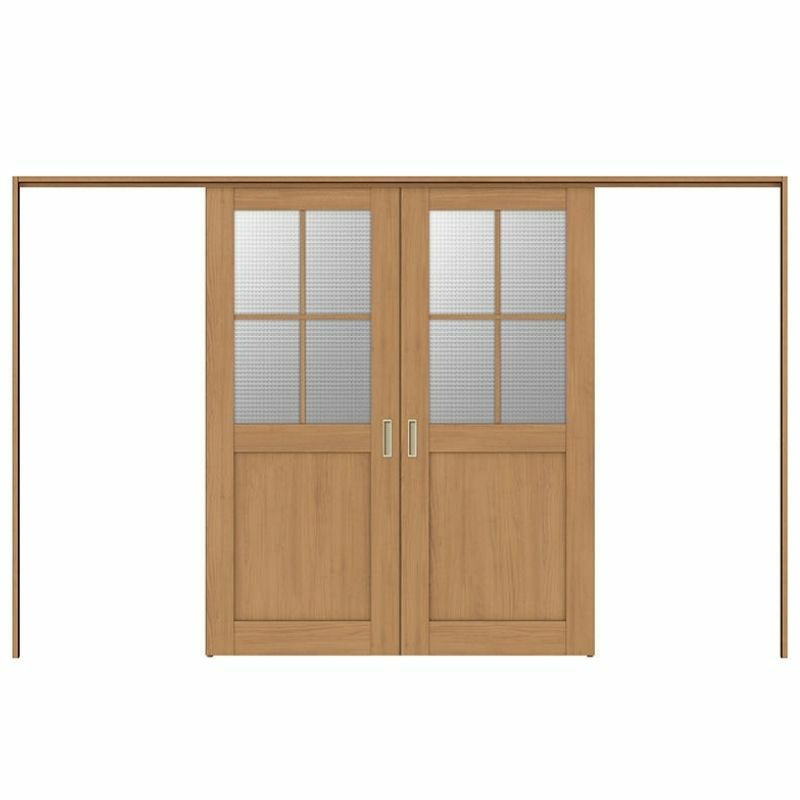 可動間仕切り 引き分け戸 引戸上吊方式 ラシッサS ガラスタイプ LGH ケーシング付枠 3220/3223 リクシル トステム 室内引き戸 上吊り引分け戸 ドア LIXIL/TOSTEM リビング建材 室内建具 居室ドア 戸 扉 リフォーム DIY