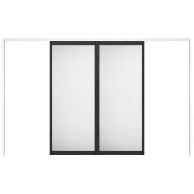 可動間仕切り 引き分け戸 引戸上吊方式 ラシッサS アルミタイプ LZA ノンケーシング枠 3220/3223 リクシル トステム 室内引き戸 上吊り引分け戸 ドア LIXIL/TOSTEM リビング建材 室内建具 居室ドア 戸 扉 リフォーム DIY