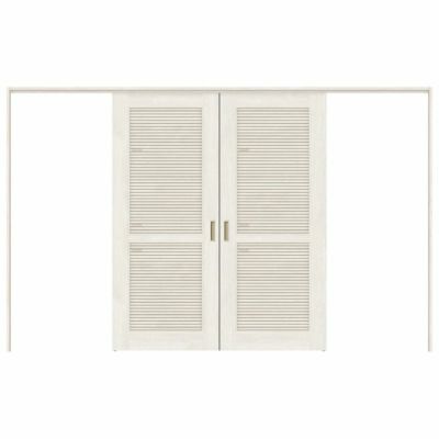 採風 可動間仕切り 引き分け戸 引戸上吊方式 ラシッサS 通風タイプ LTA ノンケーシング枠 3220/3223 リクシル トステム 室内引き戸 上吊り引分け戸 ドア LIXIL/TOSTEM リビング建材 室内建具 居室ドア 戸 扉 リフォーム DIY