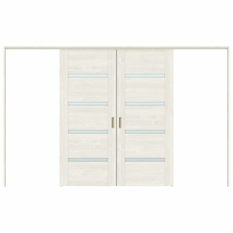 可動間仕切り 引き分け戸 引戸上吊方式 ラシッサS ガラスタイプ LGR ノンケーシング枠 3220/3223 リクシル トステム 室内引き戸 上吊り引分け戸 ドア LIXIL/TOSTEM リビング建材 室内建具 居室ドア 戸 扉 リフォーム DIY