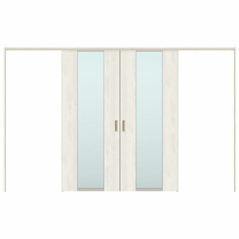 可動間仕切り 引き分け戸 引戸上吊方式 ラシッサS ガラスタイプ LGN ノンケーシング枠 3220/3223 リクシル トステム 室内引き戸 上吊り引分け戸 ドア LIXIL/TOSTEM リビング建材 室内建具 居室ドア 戸 扉 リフォーム DIY