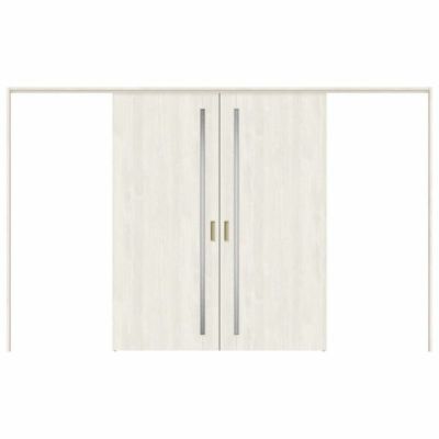 可動間仕切り 引き分け戸 引戸上吊方式 ラシッサS ガラスタイプ LGC ノンケーシング枠 3220/3223 リクシル トステム 室内引き戸 上吊り引分け戸 ドア LIXIL/TOSTEM リビング建材 室内建具 居室ドア 戸 扉 リフォーム DIY