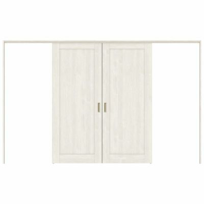 可動間仕切り 引き分け戸 引戸上吊方式 ラシッサS パネルタイプ LAG ノンケーシング枠 3220/3223 リクシル トステム 室内引き戸 上吊り引分け戸 ドア LIXIL/TOSTEM リビング建材 室内建具 居室ドア 戸 扉 リフォーム DIY