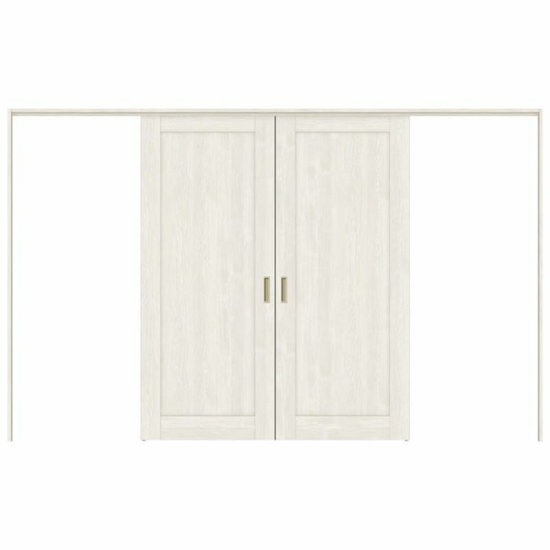 可動間仕切り 引き分け戸 引戸上吊方式 ラシッサS パネルタイプ LAG ノンケーシング枠 3220/3223 リクシル トステム 室内引き戸 上吊り引分け戸 ドア LIXIL/TOSTEM リビング建材 室内建具 居室ドア 戸 扉 リフォーム DIY