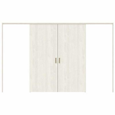 可動間仕切り 引き分け戸 引戸上吊方式 ラシッサS パネルタイプ LAC ノンケーシング枠 3220/3223 リクシル トステム 室内引き戸 上吊り引分け戸 ドア LIXIL/TOSTEM リビング建材 室内建具 居室ドア 戸 扉 リフォーム DIY