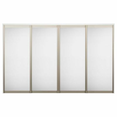 可動間仕切り 引き違い戸 4枚建 引戸上吊方式 ラシッサS アルミタイプ LZA ケーシング付枠 3220/3223 リクシル トステム 室内引き戸 上吊り 引違い戸 LIXIL/TOSTEM リビング建材 室内建具 居室ドア 戸 扉 リフォーム DIY