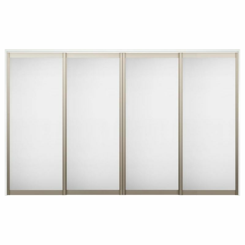 可動間仕切り 引き違い戸 4枚建 引戸上吊方式 ラシッサS アルミタイプ LZA ケーシング付枠 3220/3223 リクシル トステム 室内引き戸 上吊り 引違い戸 LIXIL/TOSTEM リビング建材 室内建具 居室ドア 戸 扉 リフォーム DIY