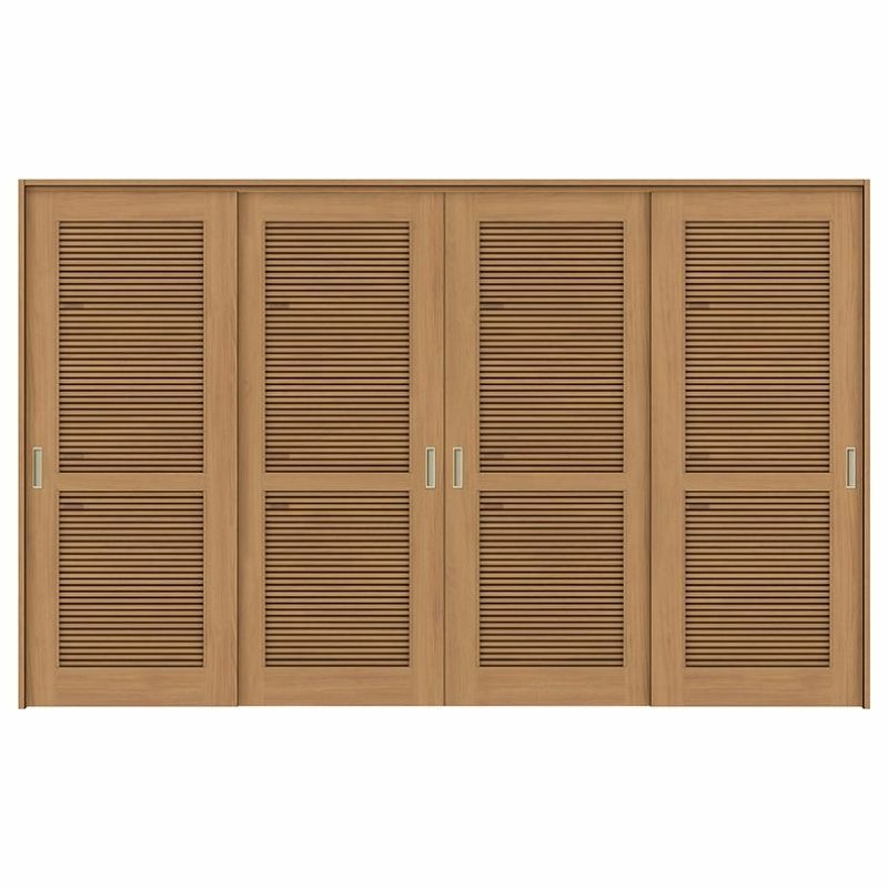 採風 可動間仕切り 引き違い戸 4枚建 引戸上吊方式 ラシッサS 通風タイプ LTA ケーシング付枠 3220/3223 リクシル トステム 室内引き戸 上吊り 引違い戸 LIXIL/TOSTEM リビング建材 室内建具 居室ドア 戸 扉 リフォーム DIY