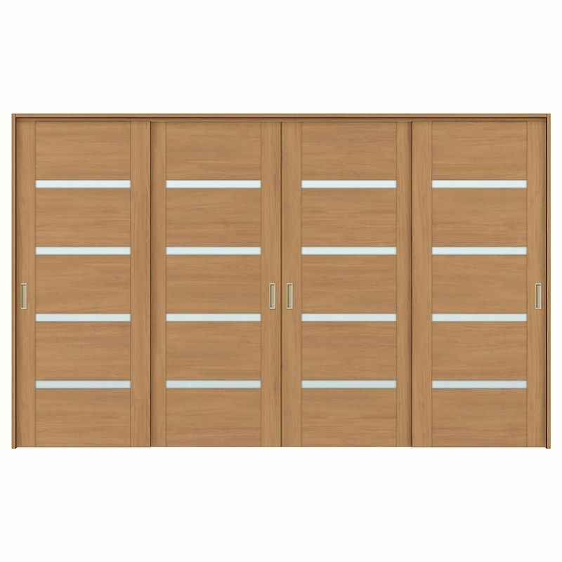 可動間仕切り 引き違い戸 4枚建 引戸上吊方式 ラシッサS ガラスタイプ LGR ケーシング付枠 3220/3223 リクシル トステム 室内引き戸 上吊り 引違い戸 LIXIL/TOSTEM リビング建材 室内建具 居室ドア 戸 扉 リフォーム DIY