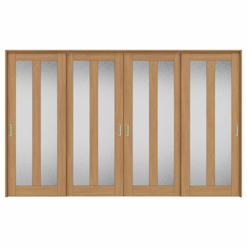 可動間仕切り 引き違い戸 4枚建 引戸上吊方式 ラシッサS ガラスタイプ LGG ケーシング付枠 3220/3223 リクシル トステム 室内引き戸 上吊り 引違い戸 LIXIL/TOSTEM リビング建材 室内建具 居室ドア 戸 扉 リフォーム DIY