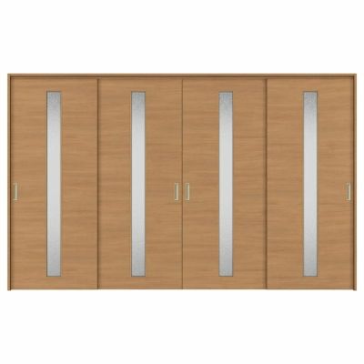 可動間仕切り 引き違い戸 4枚建 引戸上吊方式 ラシッサS ガラスタイプ LGB ケーシング付枠 3220/3223 リクシル トステム 室内引き戸 上吊り 引違い戸 LIXIL/TOSTEM リビング建材 室内建具 居室ドア 戸 扉 リフォーム DIY