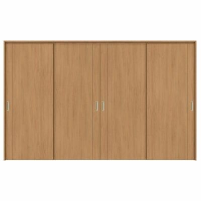 可動間仕切り 引き違い戸 4枚建 引戸上吊方式 ラシッサS パネルタイプ LAC ケーシング付枠 3220/3223 リクシル トステム 室内引き戸 上吊り 引違い戸 LIXIL/TOSTEM リビング建材 室内建具 居室ドア 戸 扉 リフォーム DIY