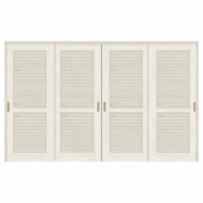 採風 可動間仕切り 引き違い戸 4枚建 引戸上吊方式 ラシッサS 通風タイプ LTA ノンケーシング枠 3220/3223 リクシル トステム 室内引き戸 上吊り 引違い戸 LIXIL/TOSTEM リビング建材 室内建具 居室ドア 戸 扉 リフォーム DIY