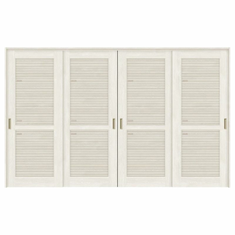 採風 可動間仕切り 引き違い戸 4枚建 引戸上吊方式 ラシッサS 通風タイプ LTA ノンケーシング枠 3220/3223 リクシル トステム 室内引き戸 上吊り 引違い戸 LIXIL/TOSTEM リビング建材 室内建具 居室ドア 戸 扉 リフォーム DIY