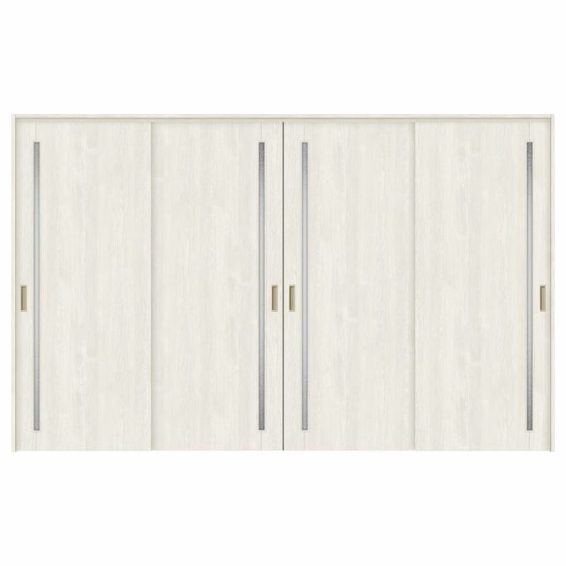 可動間仕切り 引き違い戸 4枚建 引戸上吊方式 ラシッサS ガラスタイプ LGC ノンケーシング枠 3220/3223 リクシル トステム 室内引き戸 上吊り 引違い戸 LIXIL/TOSTEM リビング建材 室内建具 居室ドア 戸 扉 リフォーム DIY