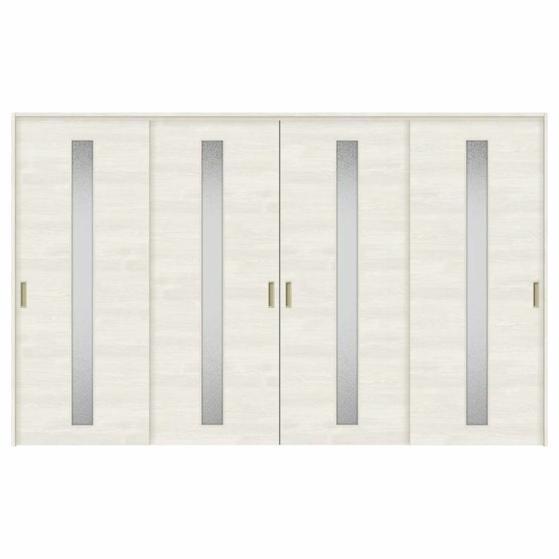 可動間仕切り 引き違い戸 4枚建 引戸上吊方式 ラシッサS ガラスタイプ LGB ノンケーシング枠 3220/3223 リクシル トステム 室内引き戸 上吊り 引違い戸 LIXIL/TOSTEM リビング建材 室内建具 居室ドア 戸 扉 リフォーム DIY