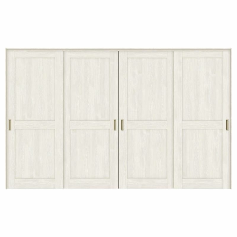 可動間仕切り 引き違い戸 4枚建 引戸上吊方式 ラシッサS パネルタイプ LAH ノンケーシング枠 3220/3223 リクシル トステム 室内引き戸 上吊り 引違い戸 LIXIL/TOSTEM リビング建材 室内建具 居室ドア 戸 扉 リフォーム DIY