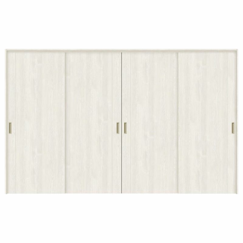 可動間仕切り 引き違い戸 4枚建 引戸上吊方式 ラシッサS パネルタイプ LAC ノンケーシング枠 3220/3223 リクシル トステム 室内引き戸 上吊り 引違い戸 LIXIL/TOSTEM リビング建材 室内建具 居室ドア 戸 扉 リフォーム DIY