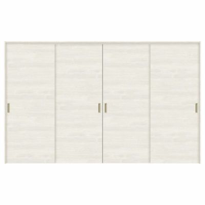 可動間仕切り 引き違い戸 4枚建 引戸上吊方式 ラシッサS パネルタイプ LAB ノンケーシング枠 3220/3223 リクシル トステム 室内引き戸 上吊り 引違い戸 LIXIL/TOSTEM リビング建材 室内建具 居室ドア 戸 扉 リフォーム DIY