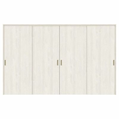 可動間仕切り 引き違い戸 4枚建 引戸上吊方式 ラシッサS パネルタイプ LAA ノンケーシング枠 3220/3223 リクシル トステム 室内引き戸 上吊り 引違い戸 LIXIL/TOSTEM リビング建材 室内建具 居室ドア 戸 扉 リフォーム DIY