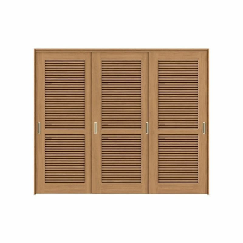 採風 可動間仕切り 引き違い戸 3枚建 引戸上吊方式 ラシッサS 通風タイプ LTA ケーシング付枠 2420/2423 リクシル トステム 室内引き戸 上吊り 引違い戸 LIXIL/TOSTEM リビング建材 室内建具 居室ドア 戸 扉 リフォーム DIY