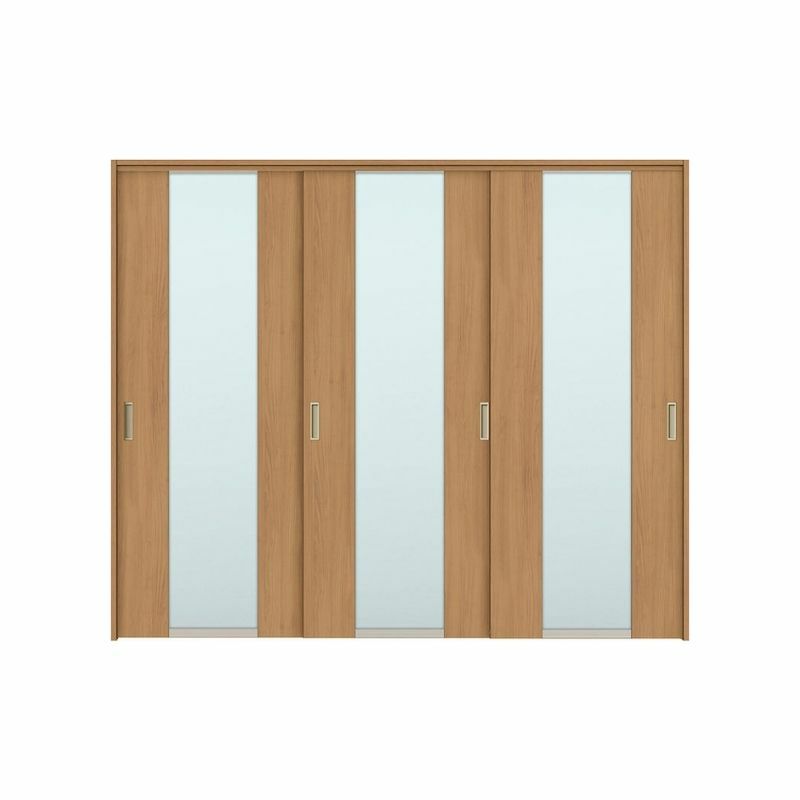 可動間仕切り 引き違い戸 3枚建 引戸上吊方式 ラシッサS ガラスタイプ LGN ケーシング付枠 2420/2423 リクシル トステム 室内引き戸 上吊り 引違い戸 LIXIL/TOSTEM リビング建材 室内建具 居室ドア 戸 扉 リフォーム DIY