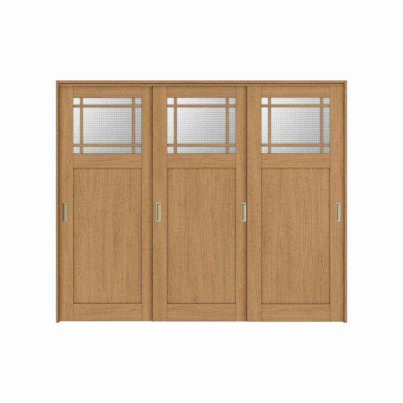 可動間仕切り 引き違い戸 3枚建 引戸上吊方式 ラシッサS ガラスタイプ LGJ ケーシング付枠 2420/2423 リクシル トステム 室内引き戸 上吊り 引違い戸 LIXIL/TOSTEM リビング建材 室内建具 居室ドア 戸 扉 リフォーム DIY