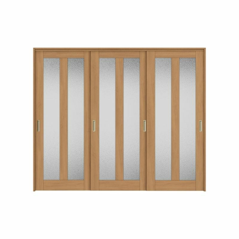 可動間仕切り 引き違い戸 3枚建 引戸上吊方式 ラシッサS ガラスタイプ LGG ケーシング付枠 2420/2423 リクシル トステム 室内引き戸 上吊り 引違い戸 LIXIL/TOSTEM リビング建材 室内建具 居室ドア 戸 扉 リフォーム DIY