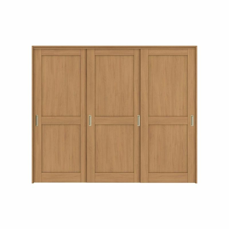 可動間仕切り 引き違い戸 3枚建 引戸上吊方式 ラシッサS パネルタイプ LAH ケーシング付枠 2420/2423 リクシル トステム 室内引き戸 上吊り 引違い戸 LIXIL/TOSTEM リビング建材 室内建具 居室ドア 戸 扉 リフォーム DIY