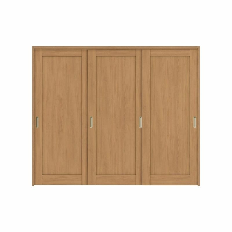 可動間仕切り 引き違い戸 3枚建 引戸上吊方式 ラシッサS パネルタイプ LAG ケーシング付枠 2420/2423 リクシル トステム 室内引き戸 上吊り 引違い戸 LIXIL/TOSTEM リビング建材 室内建具 居室ドア 戸 扉 リフォーム DIY