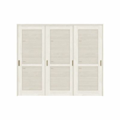 採風 可動間仕切り 引き違い戸 3枚建 引戸上吊方式 ラシッサS 通風タイプ LTA ノンケーシング枠 2420/2423 リクシル トステム 室内引き戸 上吊り 引違い戸 LIXIL/TOSTEM リビング建材 室内建具 居室ドア 戸 扉 リフォーム DIY